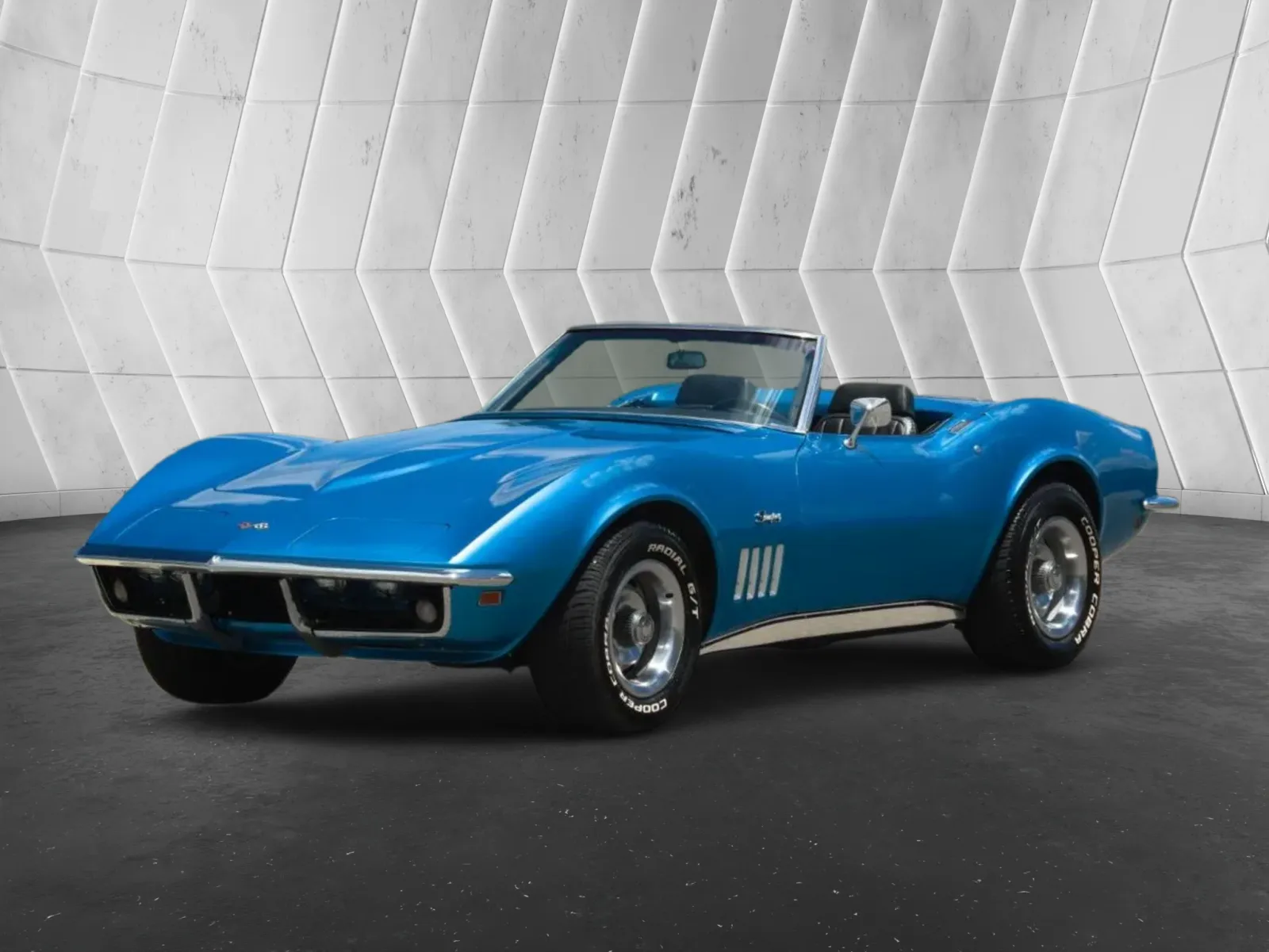 1969 Chevrolet Corvette  Convertible, Frame Off Restoration, V8, Muncie 4-Speed, Two Tops
