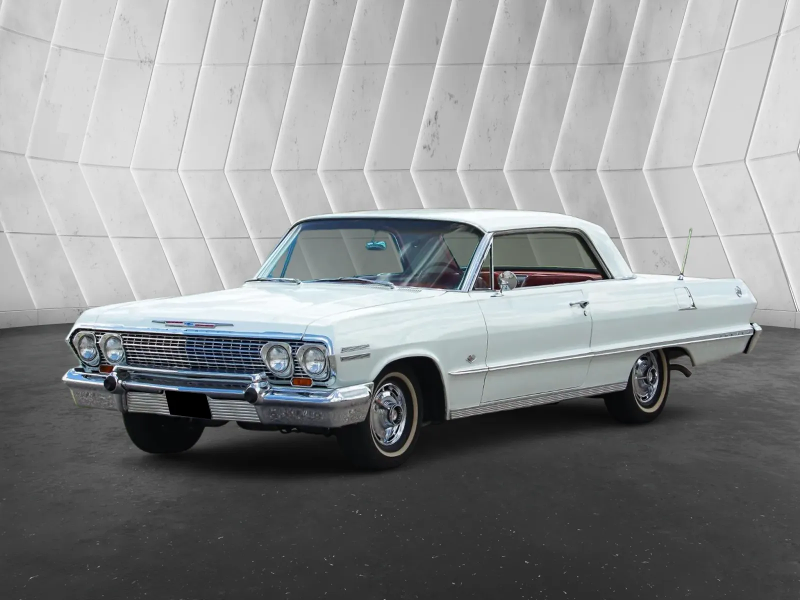 1963 Chevrolet Impala SS Original 327 V8 Automatic with Low Miles, AC, Restored