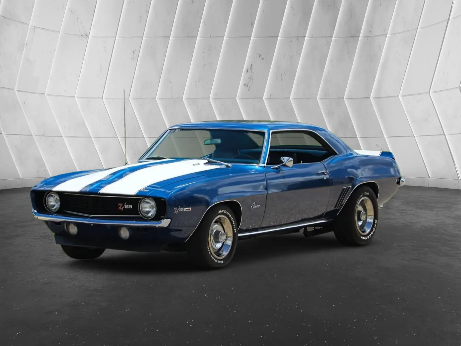 1969 Chevrolet  Camaro Z28 Real X33 Z28, Protecto Plate